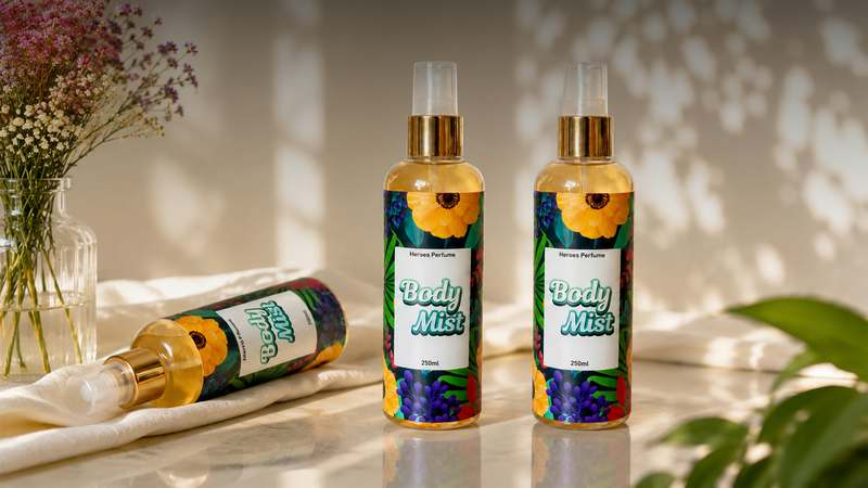 Close-up of blooming jasmine and rose petals with soft morning light, symbolizing natural floral skincare